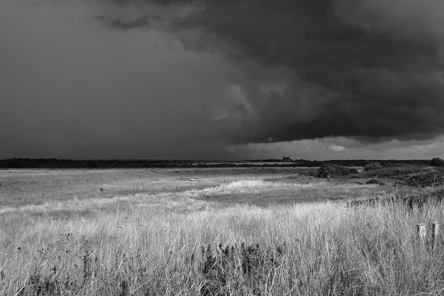 b&w normans bay storm